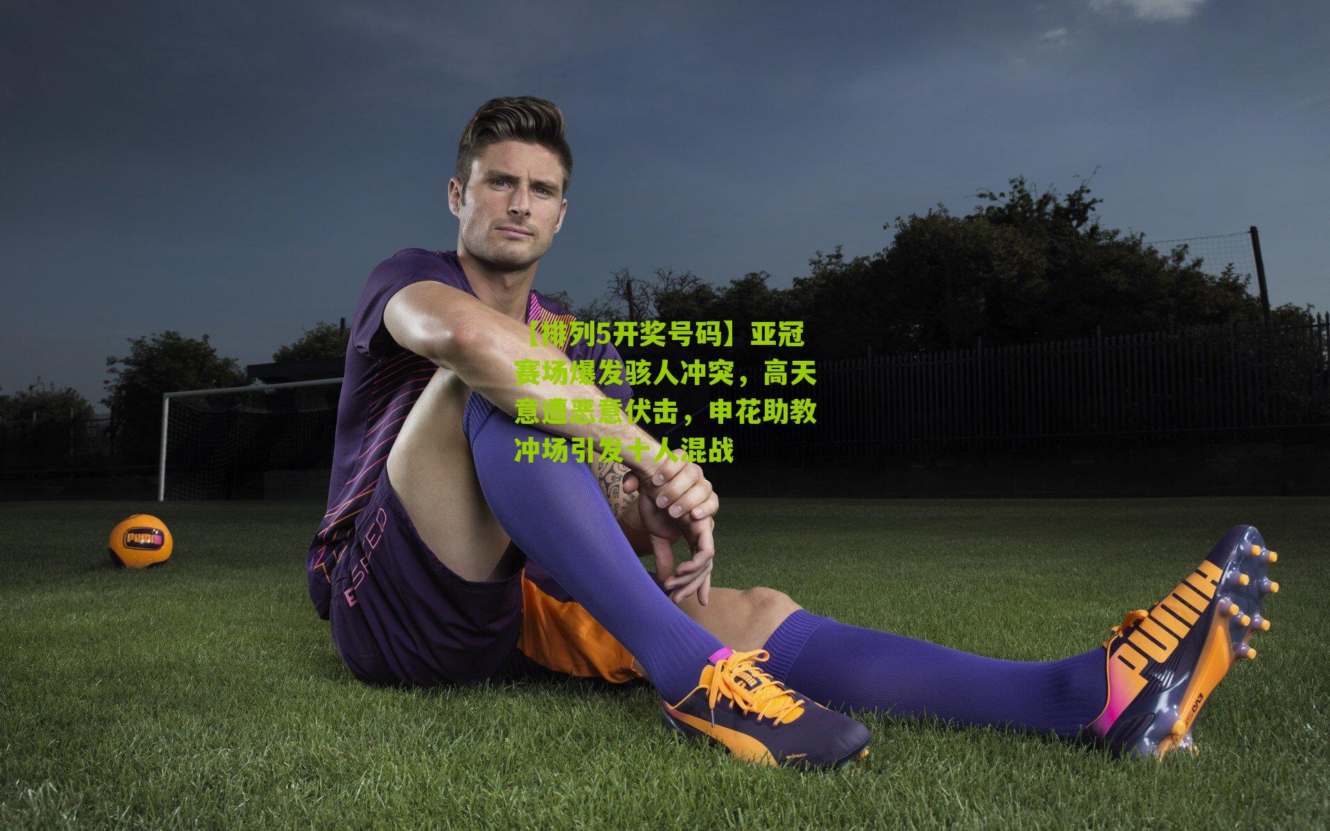 亚冠赛场爆发骇人冲突，高天意遭恶意伏击，申花助教冲场引发十人混战